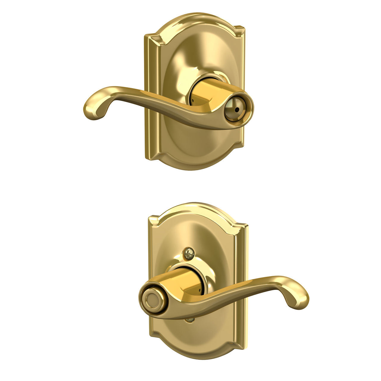 Flair Lever Bed & Bath Lock