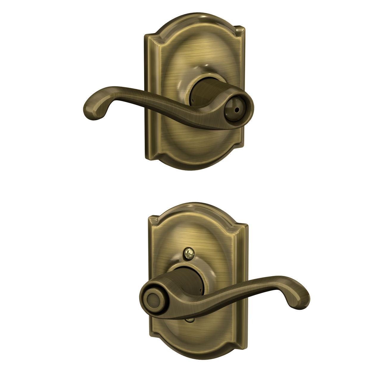 Flair Lever Bed & Bath Lock