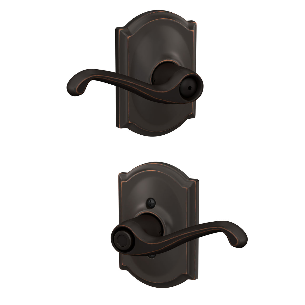 Flair Lever Bed & Bath Lock