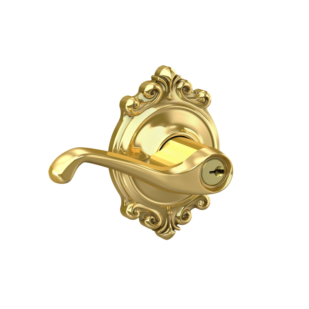 Flair Lever Keyed Entry Lock