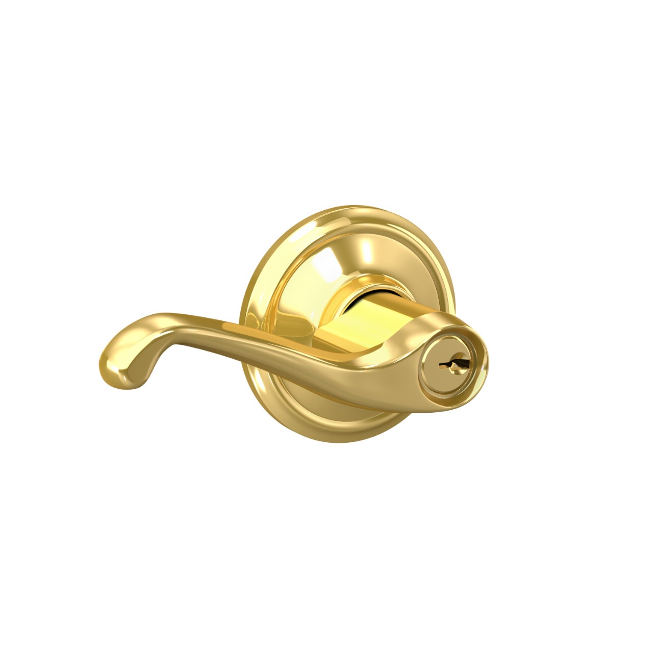 Flair Lever Keyed Entry Lock