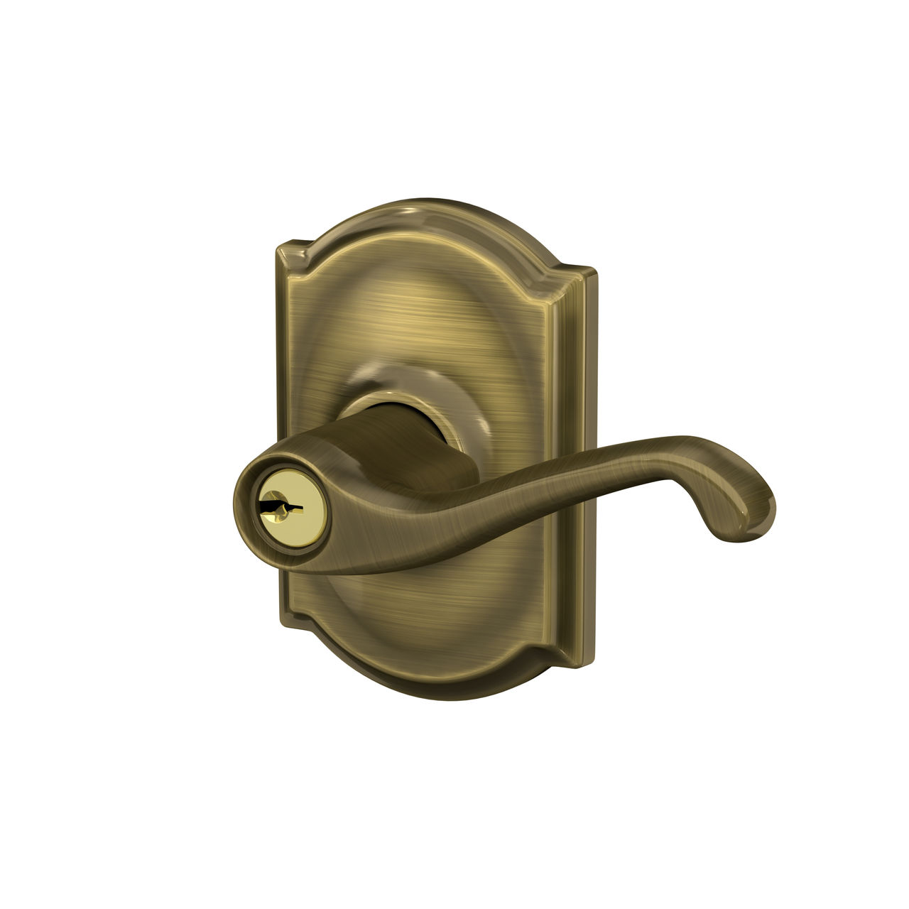 Flair Lever Keyed Entry Lock