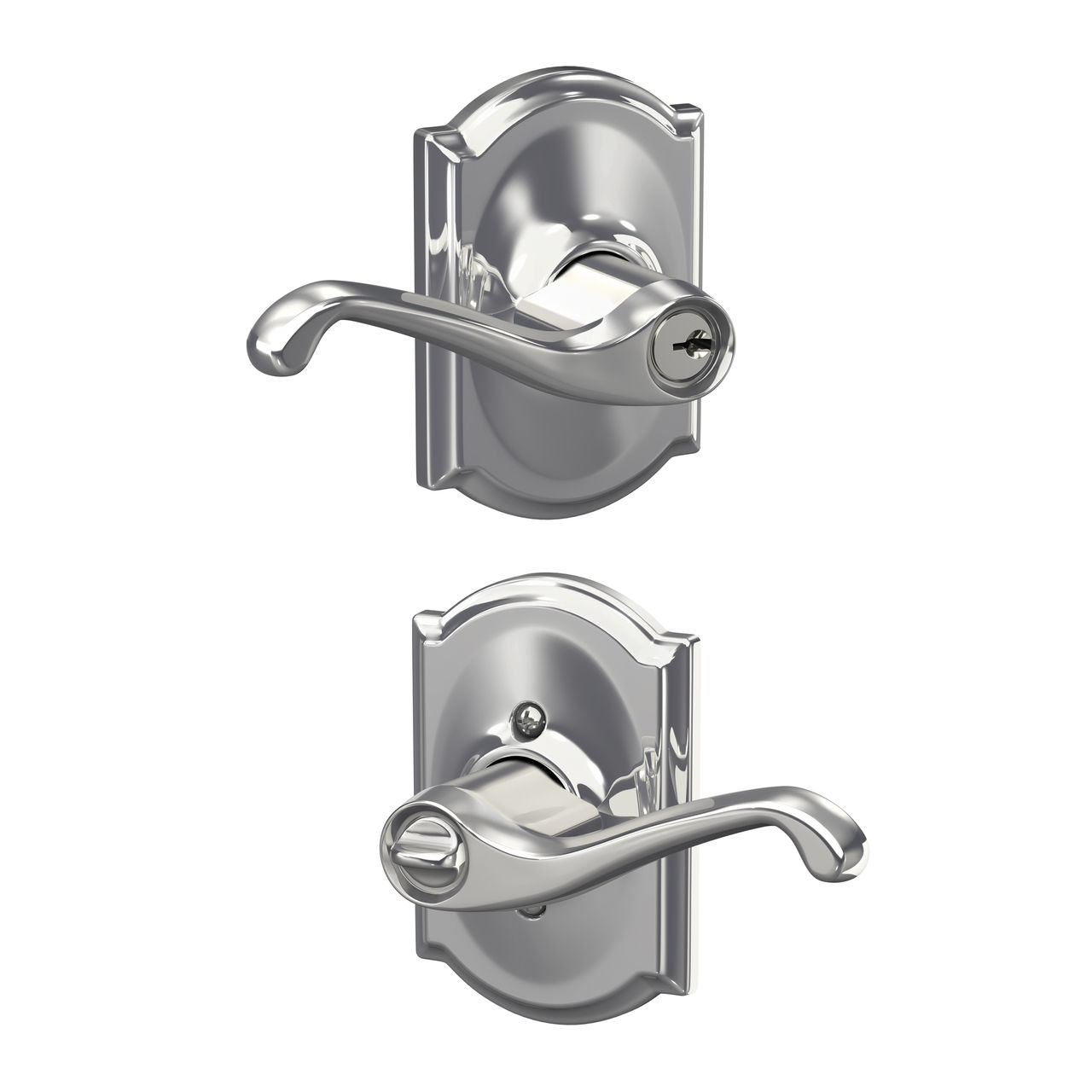 Flair Lever Keyed Entry Lock