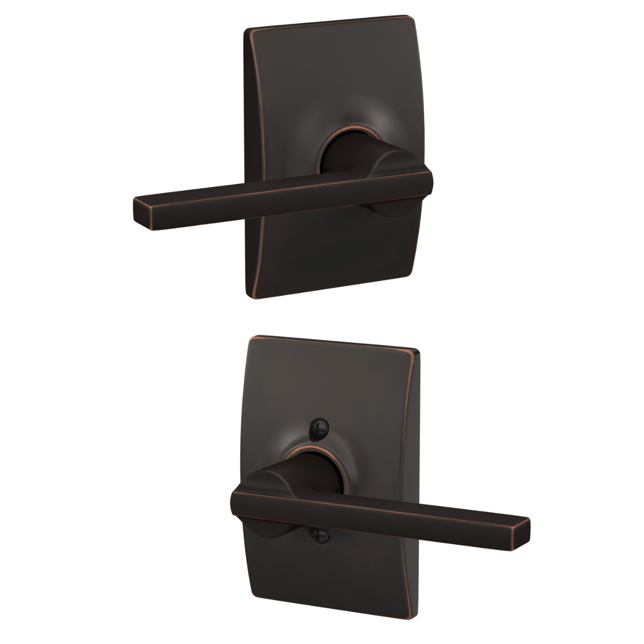 Latitude Lever Hall & Closet Lock