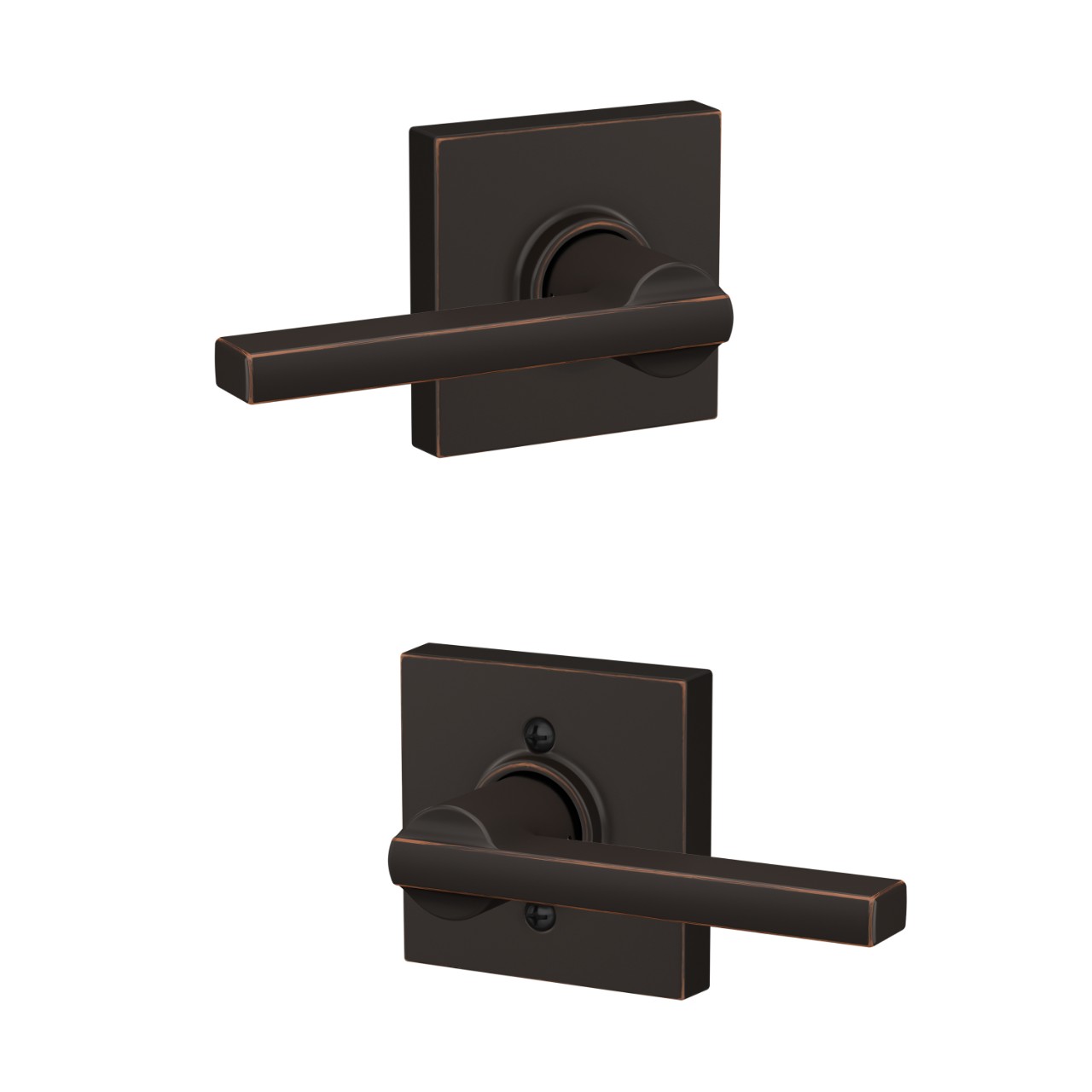 Latitude Lever Hall & Closet Lock