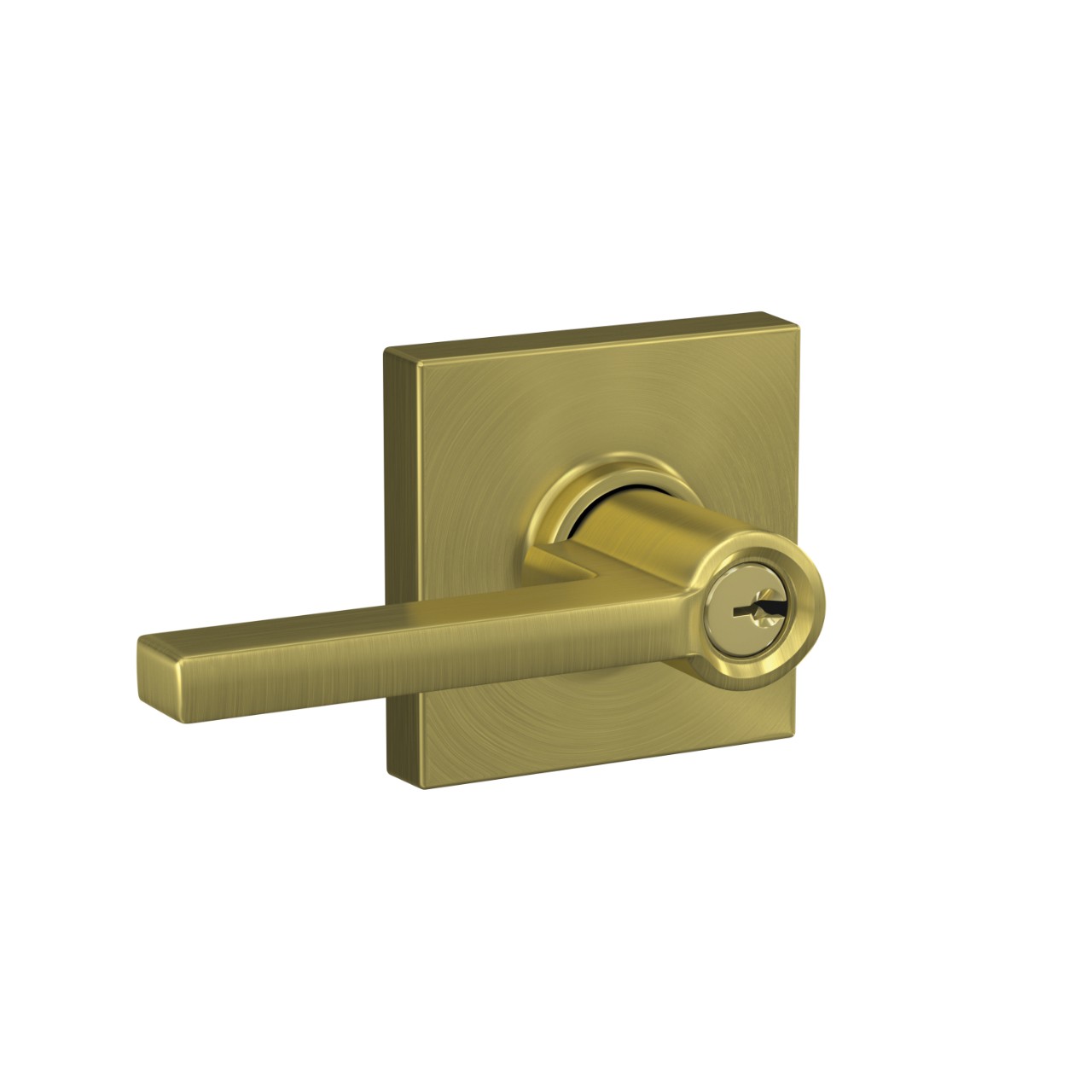 Latitude lever Keyed Entry lock