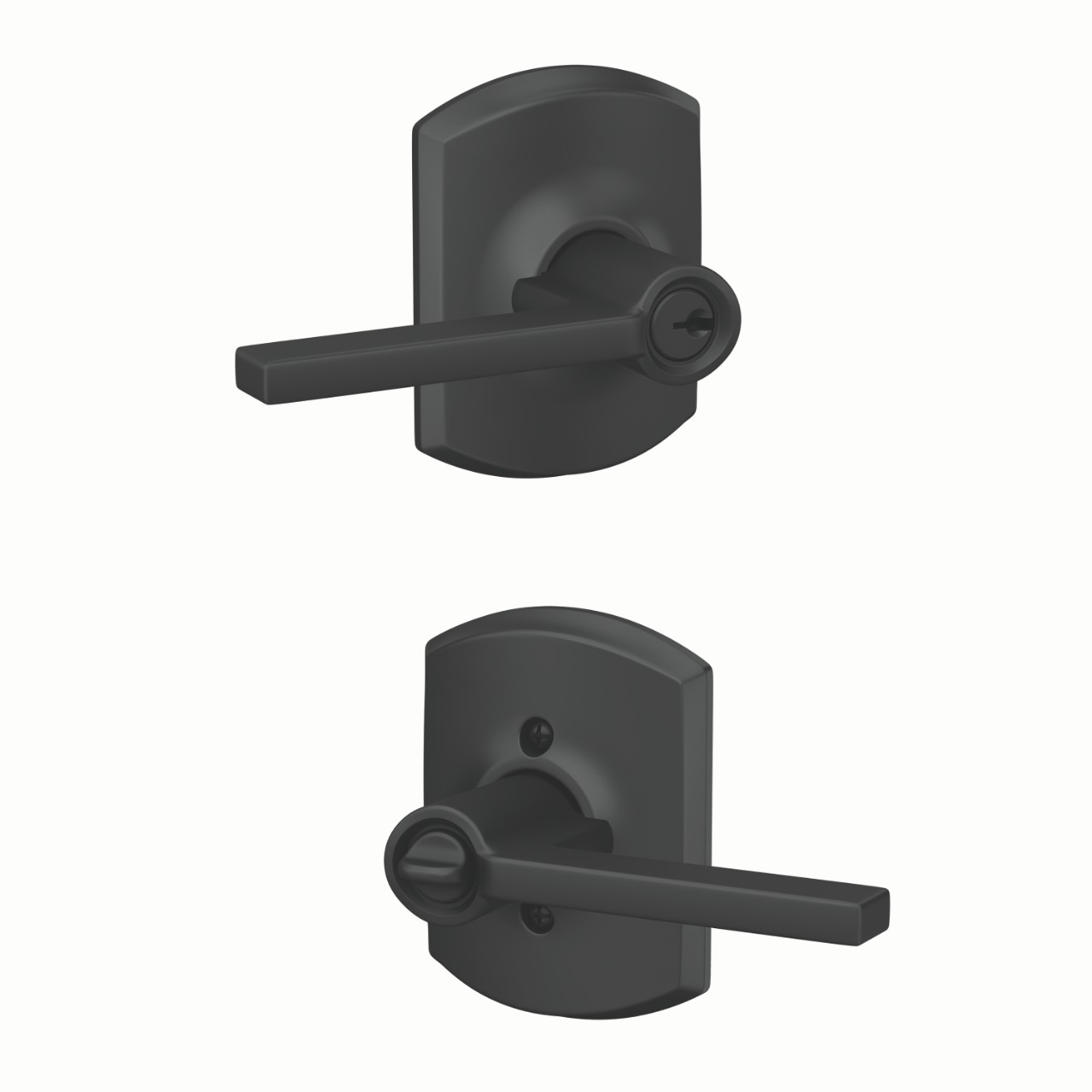 Latitude Lever Keyed Entry Lock