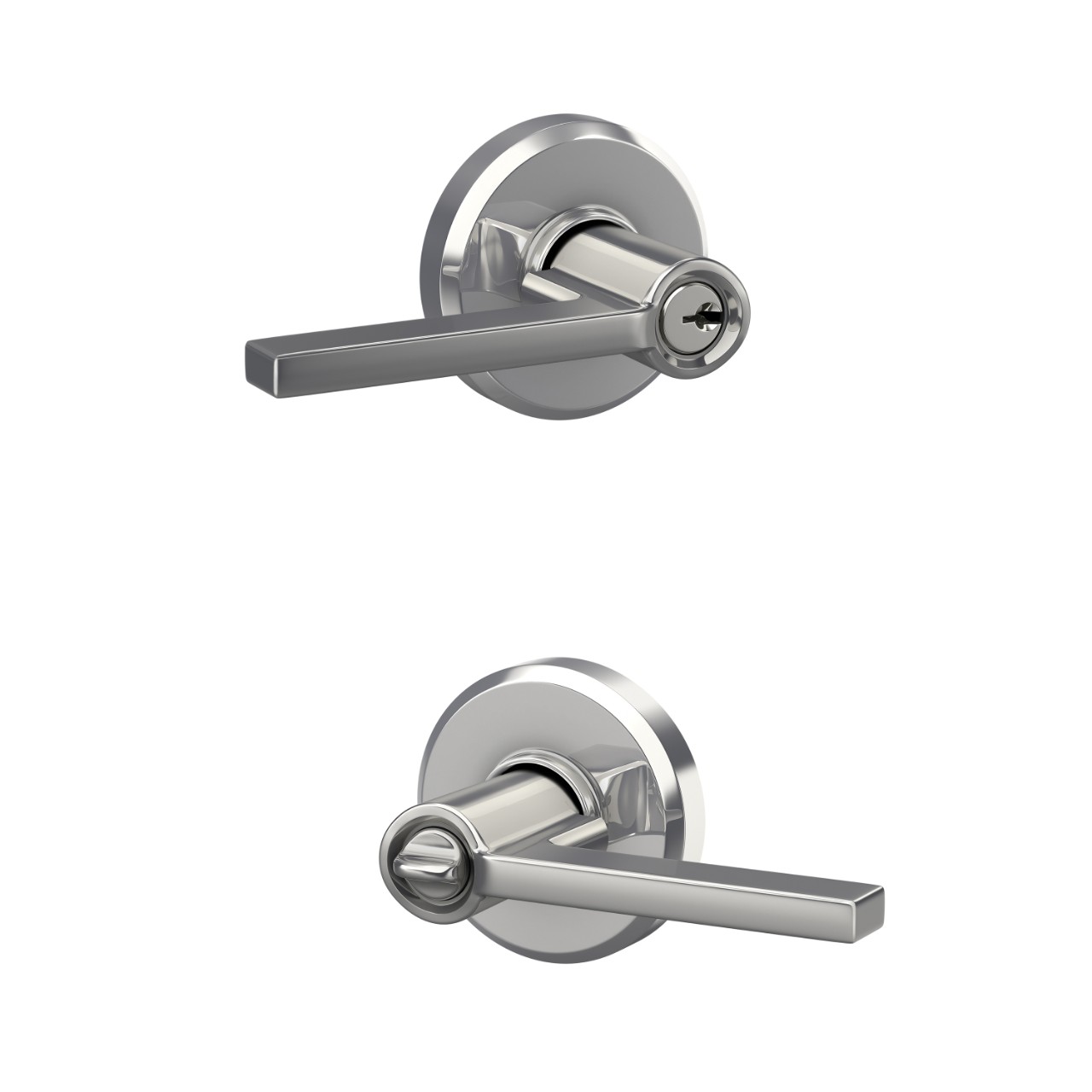 Latitude Lever Keyed Entry Lock