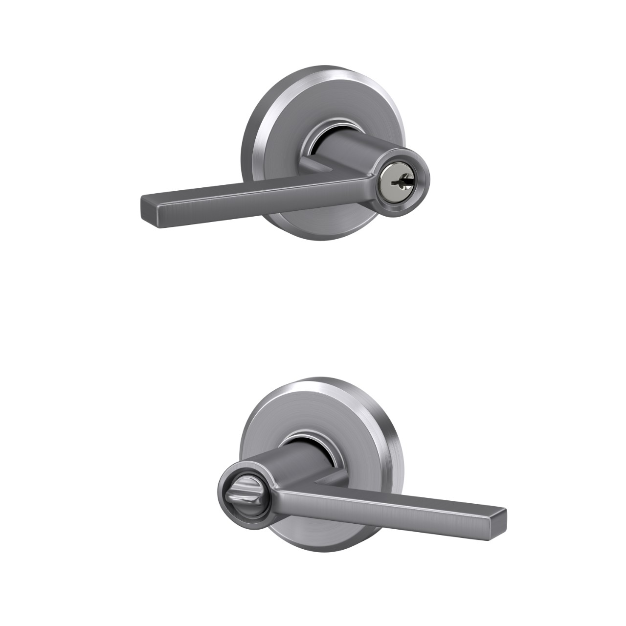 Latitude Lever Keyed Entry Lock