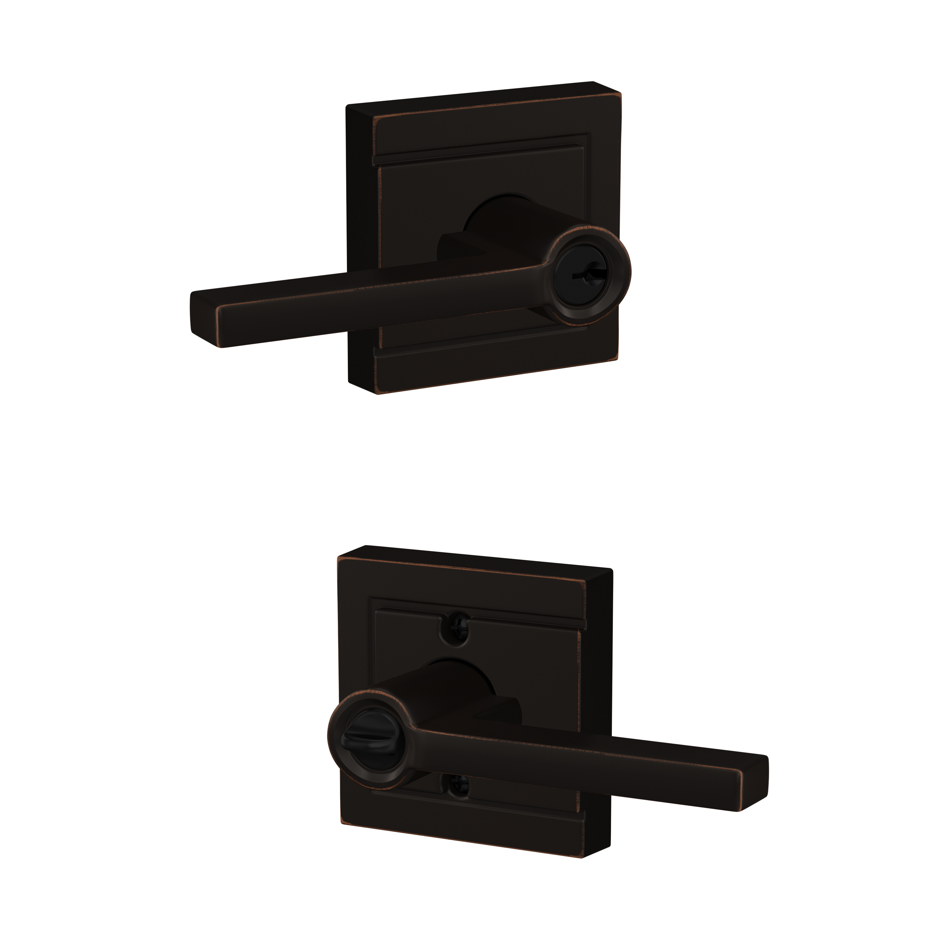 Latitude Lever Keyed Entry Lock
