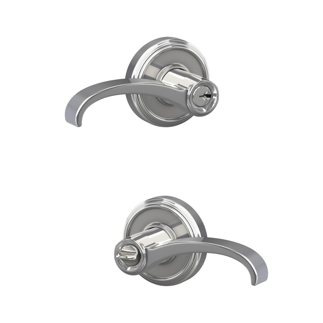 Whitney Lever Keyed Entry Lock