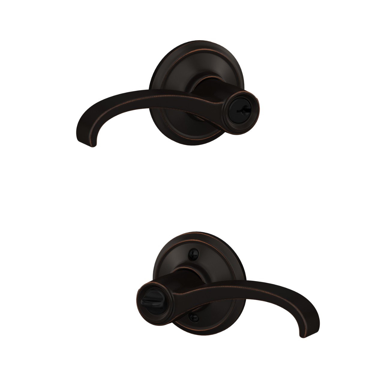 Whitney Lever Keyed Entry Lock
