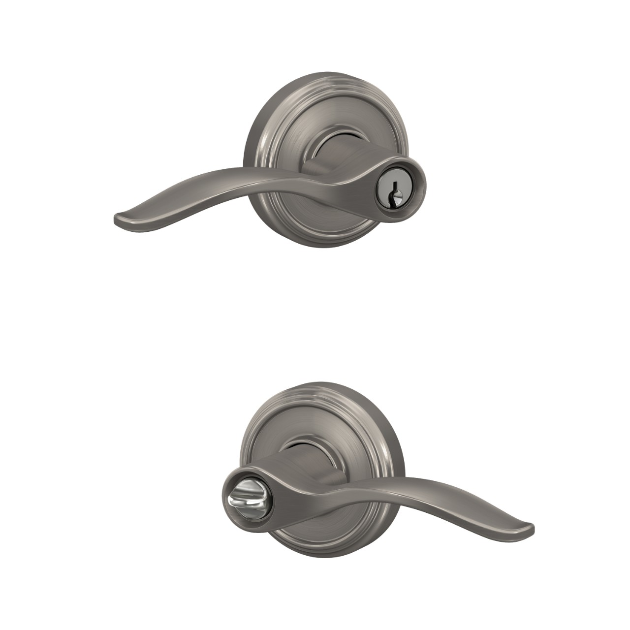 Pennant Lever Keyed Entry Lock