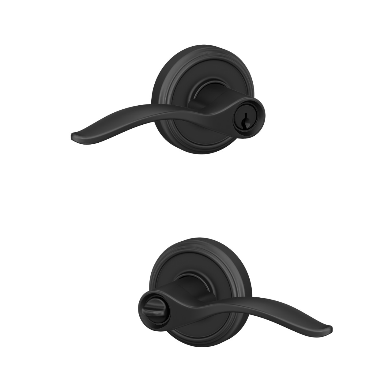 Pennant Lever Keyed Entry Lock