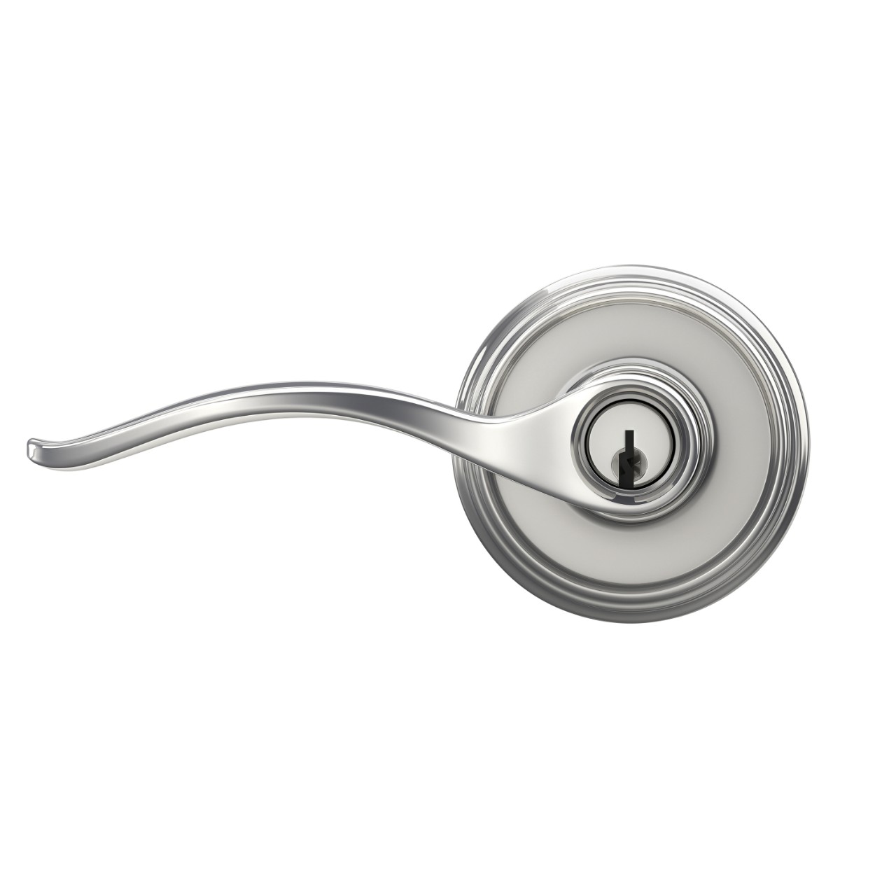 Pennant Lever Keyed Entry Lock