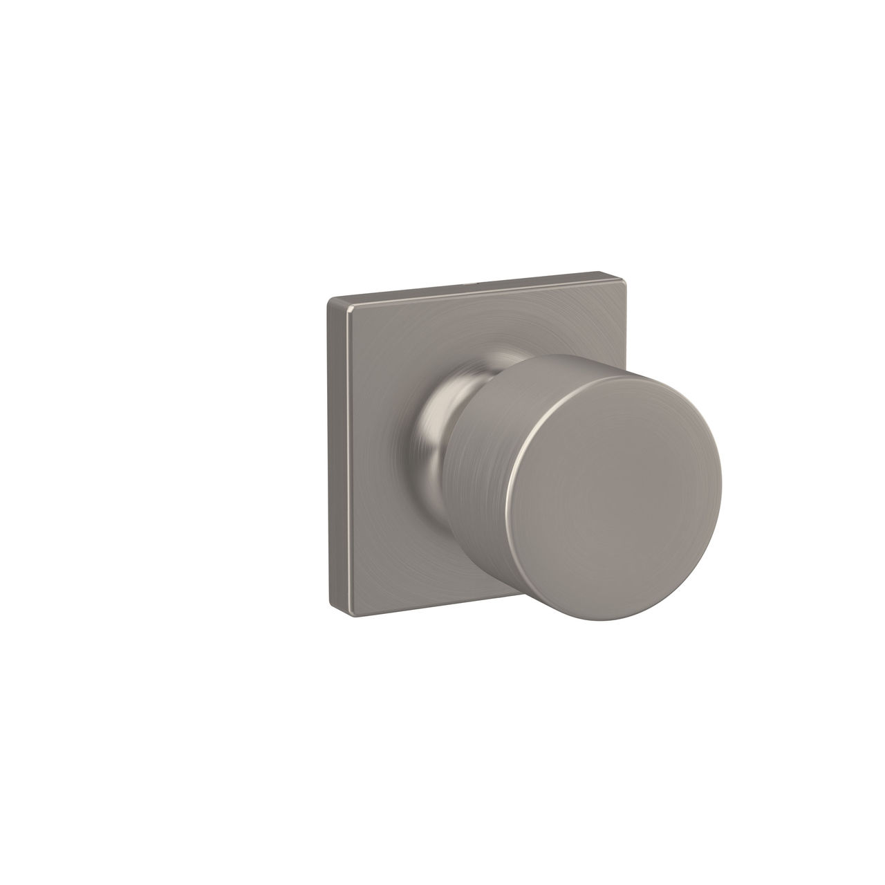 Schlage Home Essentials Realm Hall and Closet Passage Door Knob with Crawley Trim