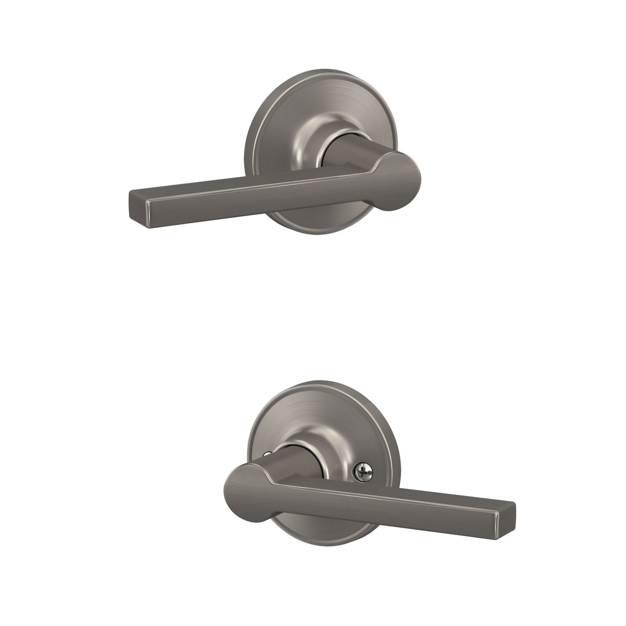 Schlage Home Essentials Hendrix Hall and Closet Passage Door Lever
