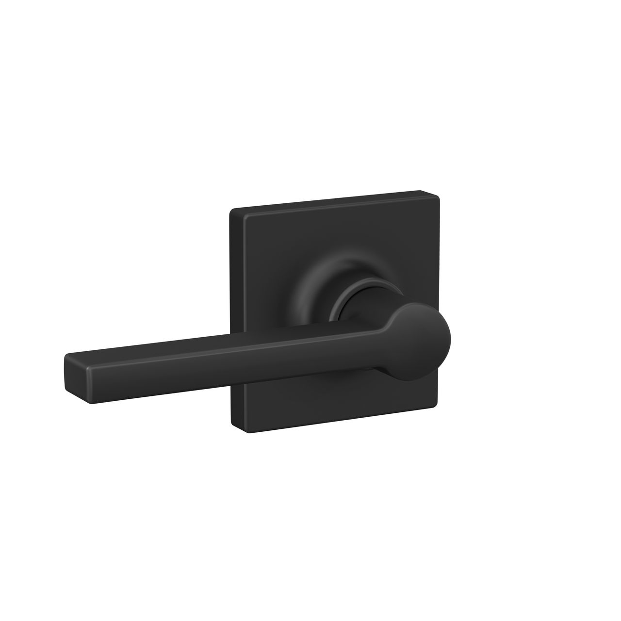 Schlage Home Essentials Hendrix Hall and Closet Passage Door Lever with Crawley Trim