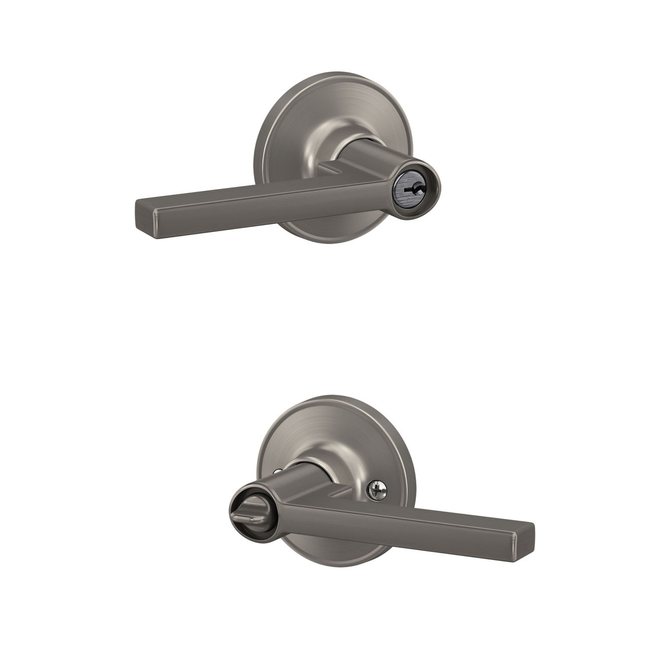 Schlage Home Essentials Hendrix Keyed Entry Door Lever