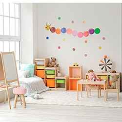 Safe ways to let your kids help redecorate your home.